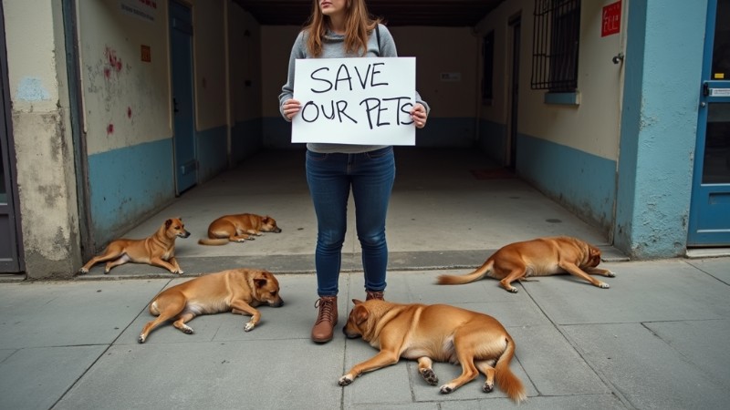 Animal Welfare Policy in Oklahoma City Draws Criticism, Concept art for illustrative purpose, tags: zwerfdierenbeleid de nederlandse - Monok